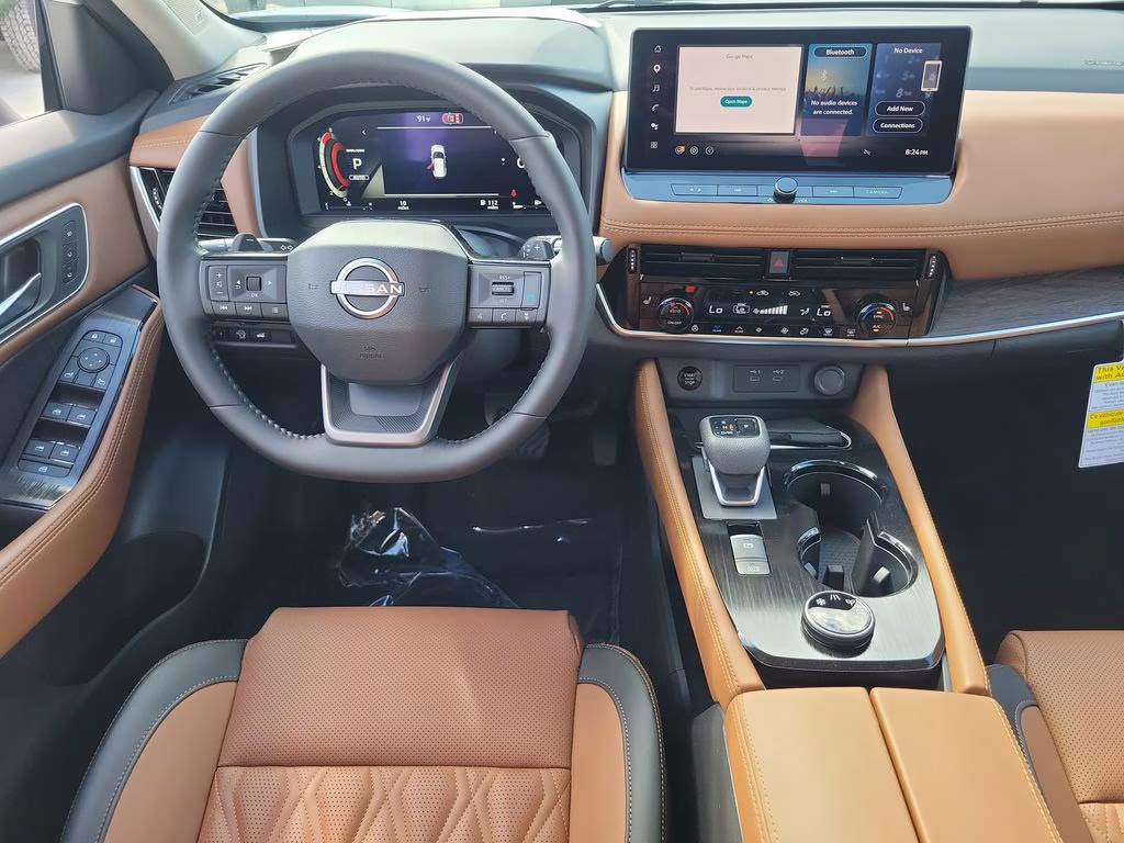 2026 Everest White Pearl Tricoat Nissan Rogue Platinum AWD SUV