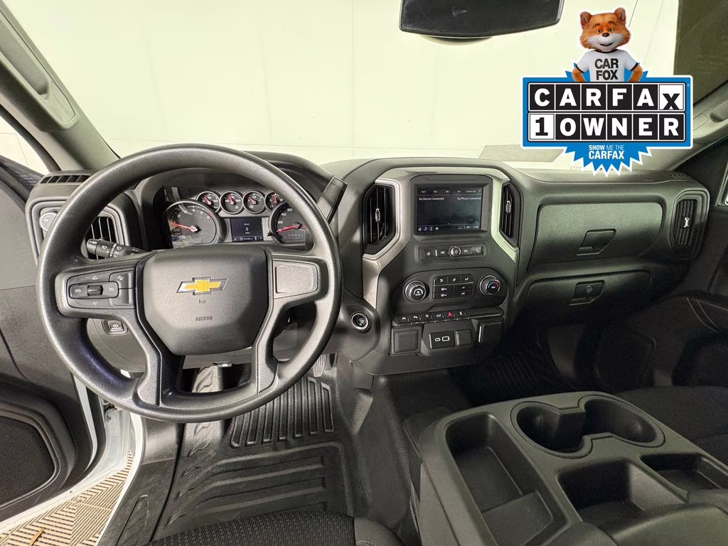 2024 Summit White Chevrolet Silverado 1500 WT 4X4 Truck