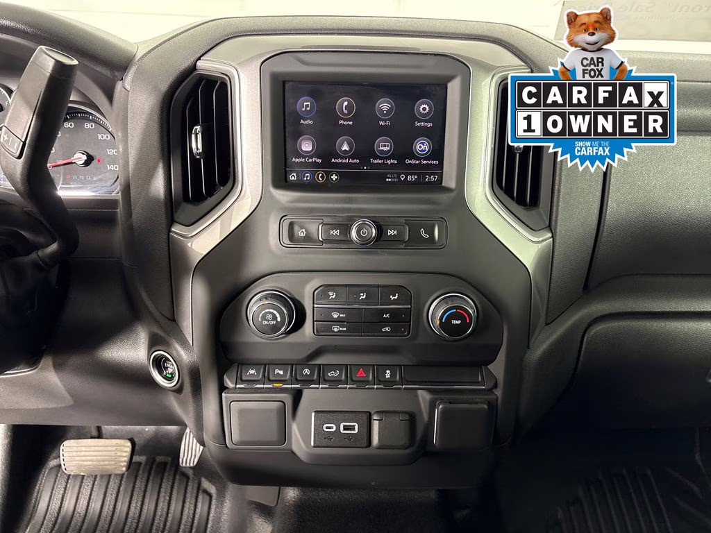 2024 Summit White Chevrolet Silverado 1500 WT 4X4 Truck