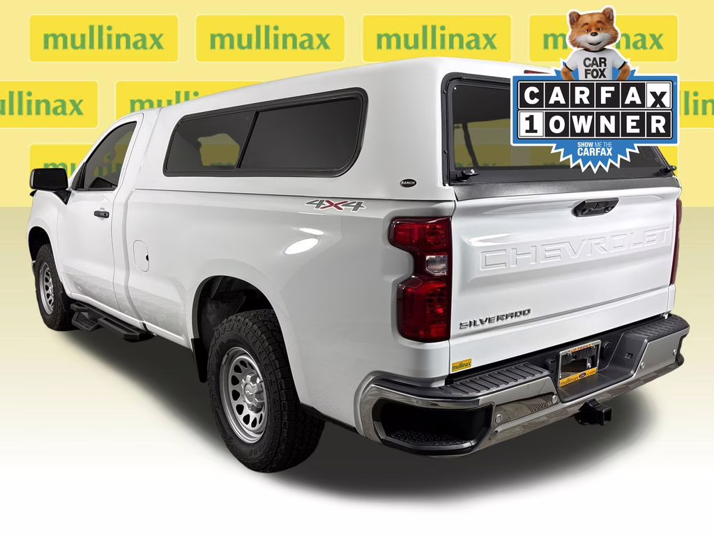 2024 Summit White Chevrolet Silverado 1500 WT 4X4 Truck