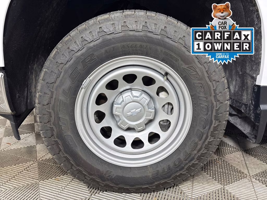 2024 Summit White Chevrolet Silverado 1500 WT 4X4 Truck