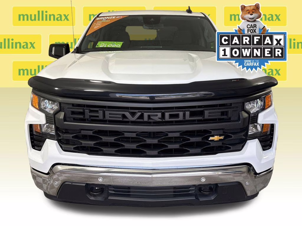 2024 Summit White Chevrolet Silverado 1500 WT 4X4 Truck