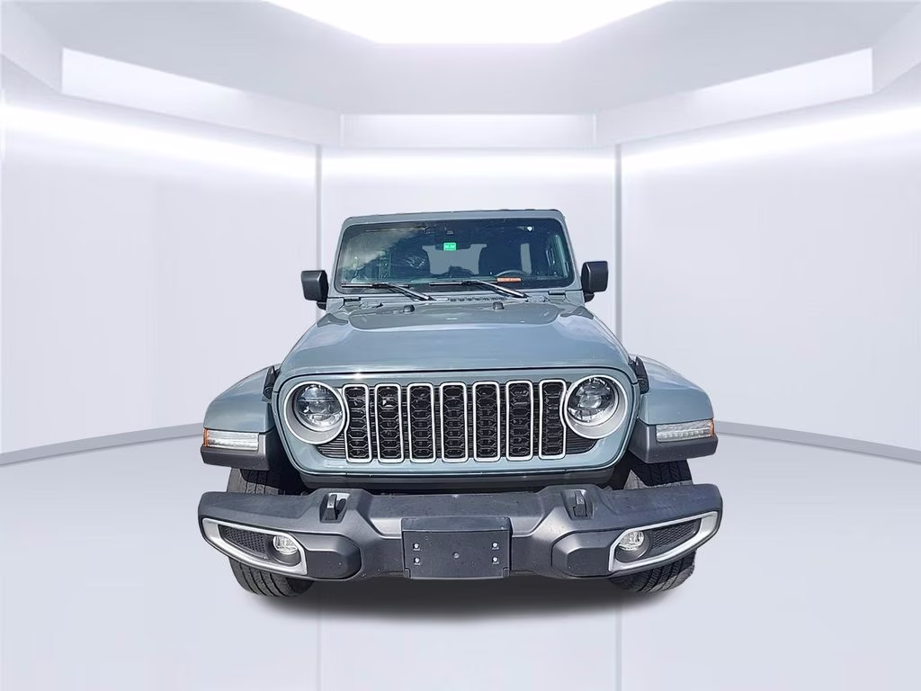 2024 Hydro Blue Pearlcoat Jeep Wrangler Sahara 4X4 SUV