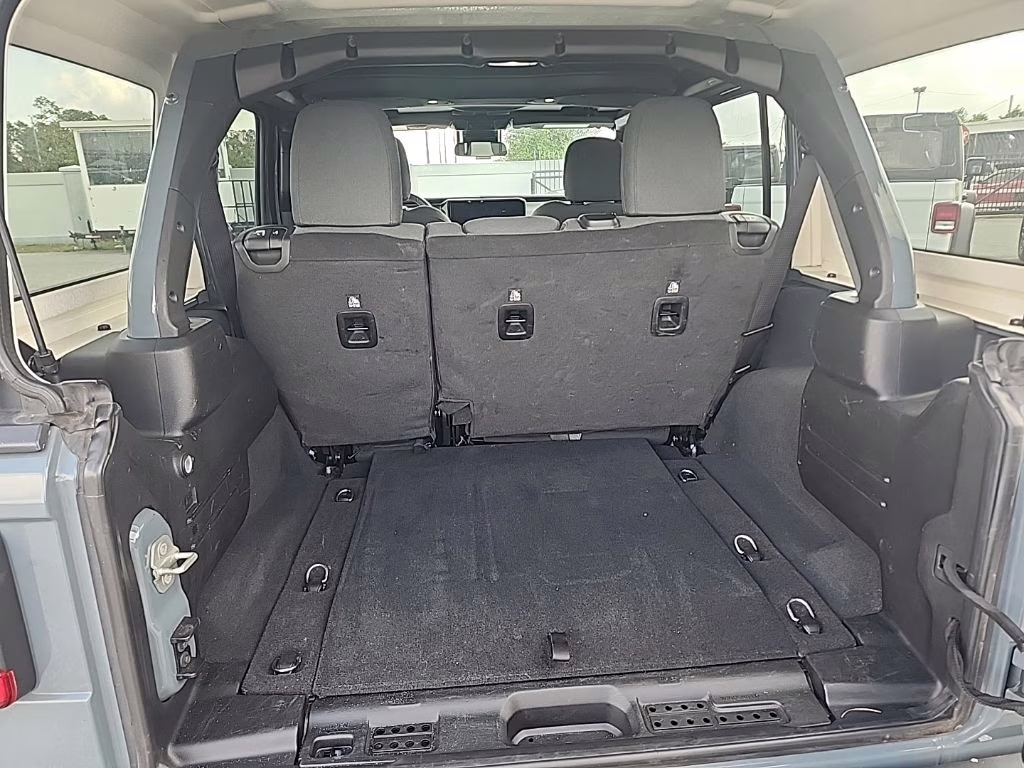 2024 Hydro Blue Pearlcoat Jeep Wrangler Sahara 4X4 SUV