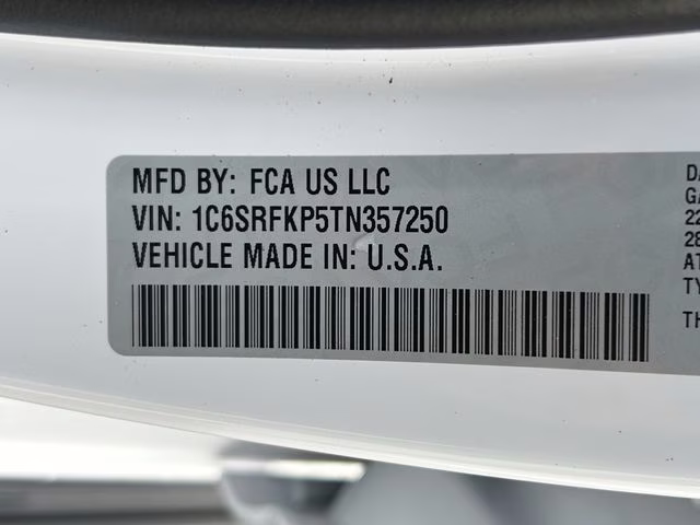 2026 Bright White Clearcoat Ram 1500 Tungsten 4X4 Truck
