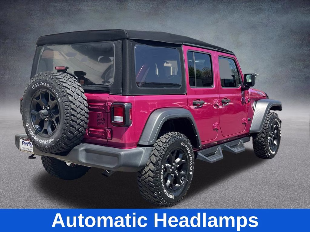 2022 Limited Edition Tuscadero Pearlcoat Jeep Wrangler Unlimited Willys 4X4 SUV