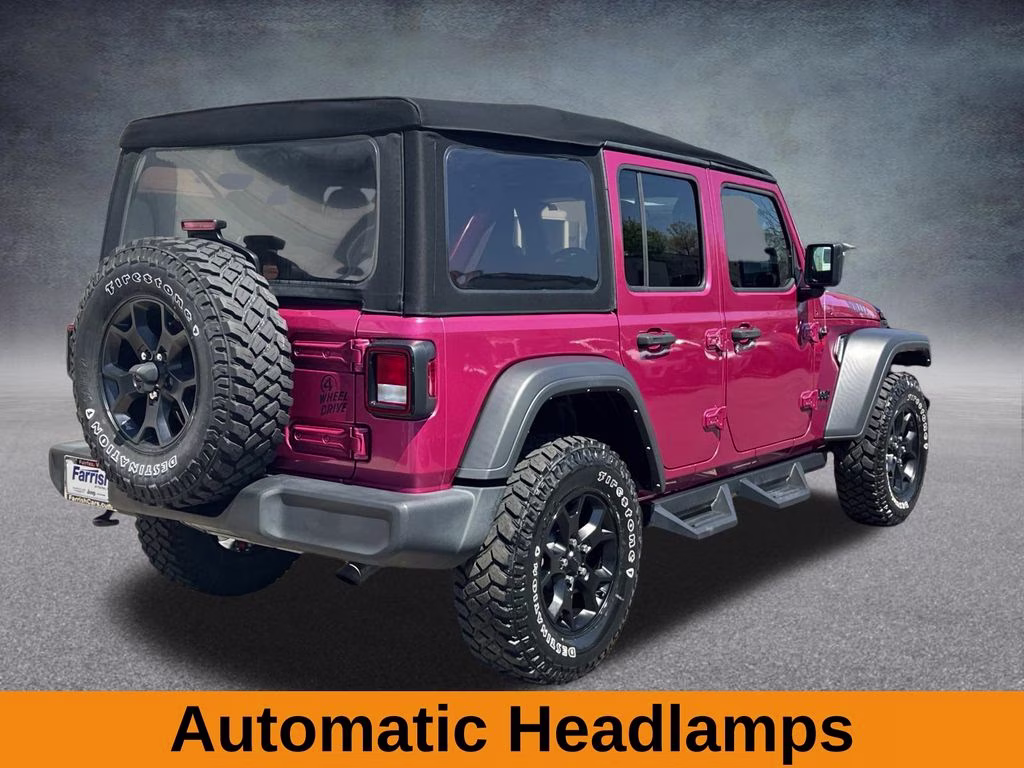 2022 Limited Edition Tuscadero Pearlcoat Jeep Wrangler Unlimited Willys 4X4 SUV