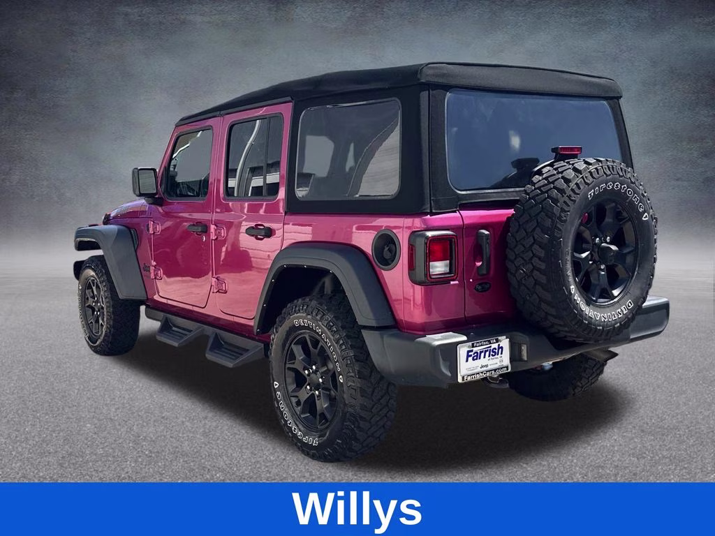 2022 Limited Edition Tuscadero Pearlcoat Jeep Wrangler Unlimited Willys 4X4 SUV