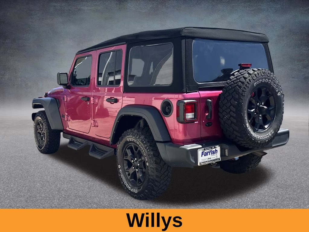2022 Limited Edition Tuscadero Pearlcoat Jeep Wrangler Unlimited Willys 4X4 SUV