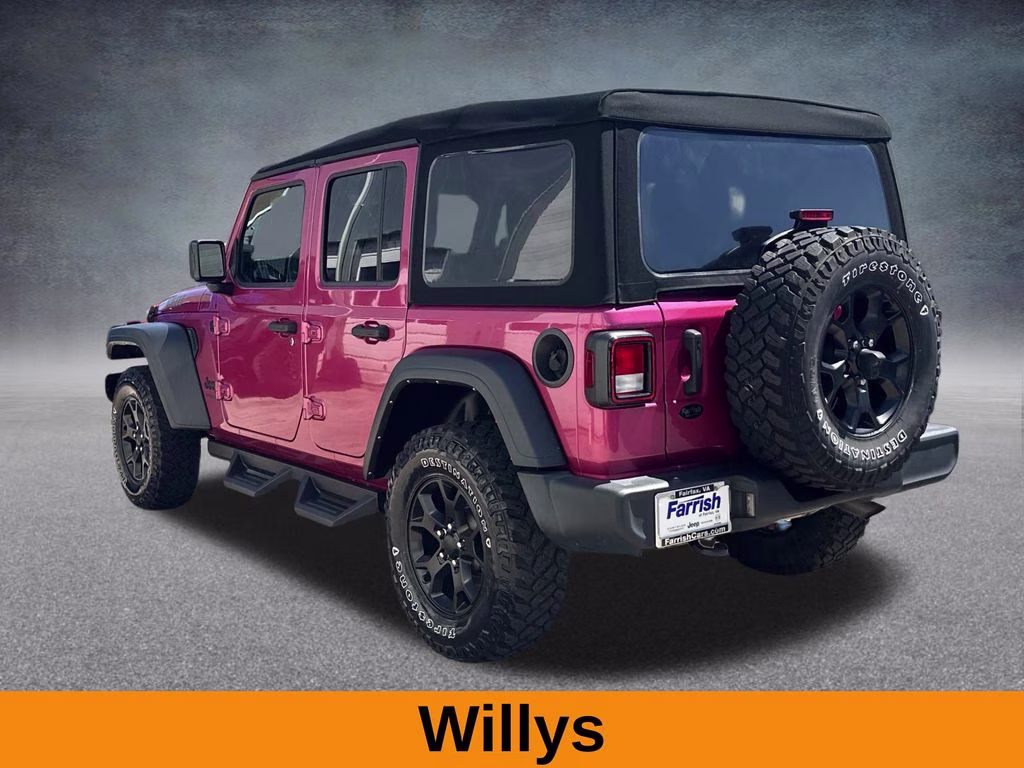 2022 Limited Edition Tuscadero Pearlcoat Jeep Wrangler Unlimited Willys 4X4 SUV