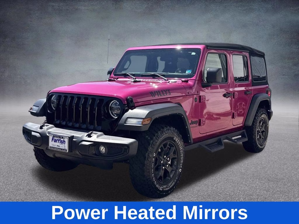 2022 Limited Edition Tuscadero Pearlcoat Jeep Wrangler Unlimited Willys 4X4 SUV