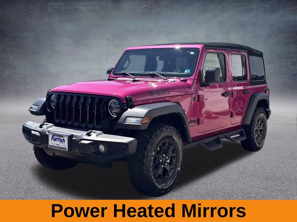 2022 Limited Edition Tuscadero Pearlcoat Jeep Wrangler Unlimited Willys 4X4 SUV