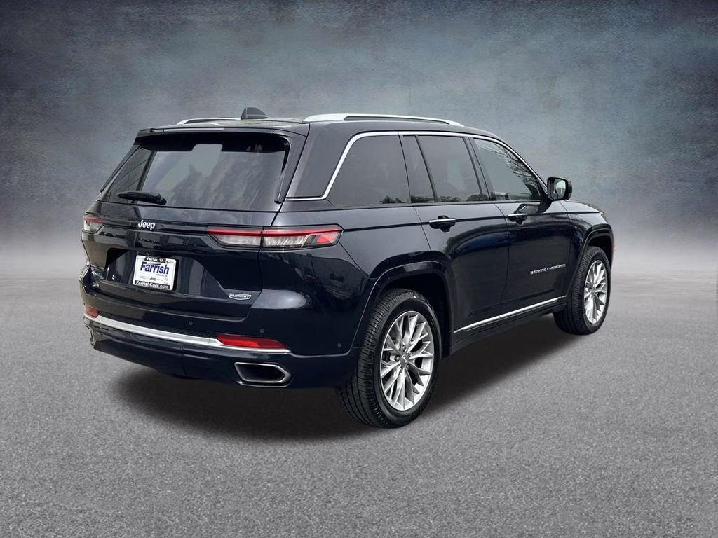 2023 Midnight Sky Jeep Grand Cherokee Summit 4xe 4X4 SUV