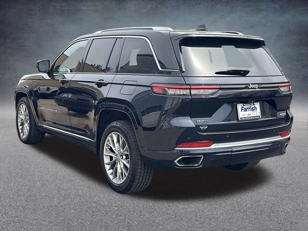 2023 Midnight Sky Jeep Grand Cherokee Summit 4xe 4X4 SUV