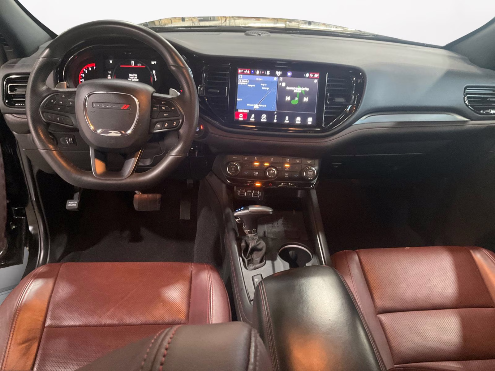 2025 DB Black Crystal Clearcoat Dodge Durango R/T Plus AWD SUV