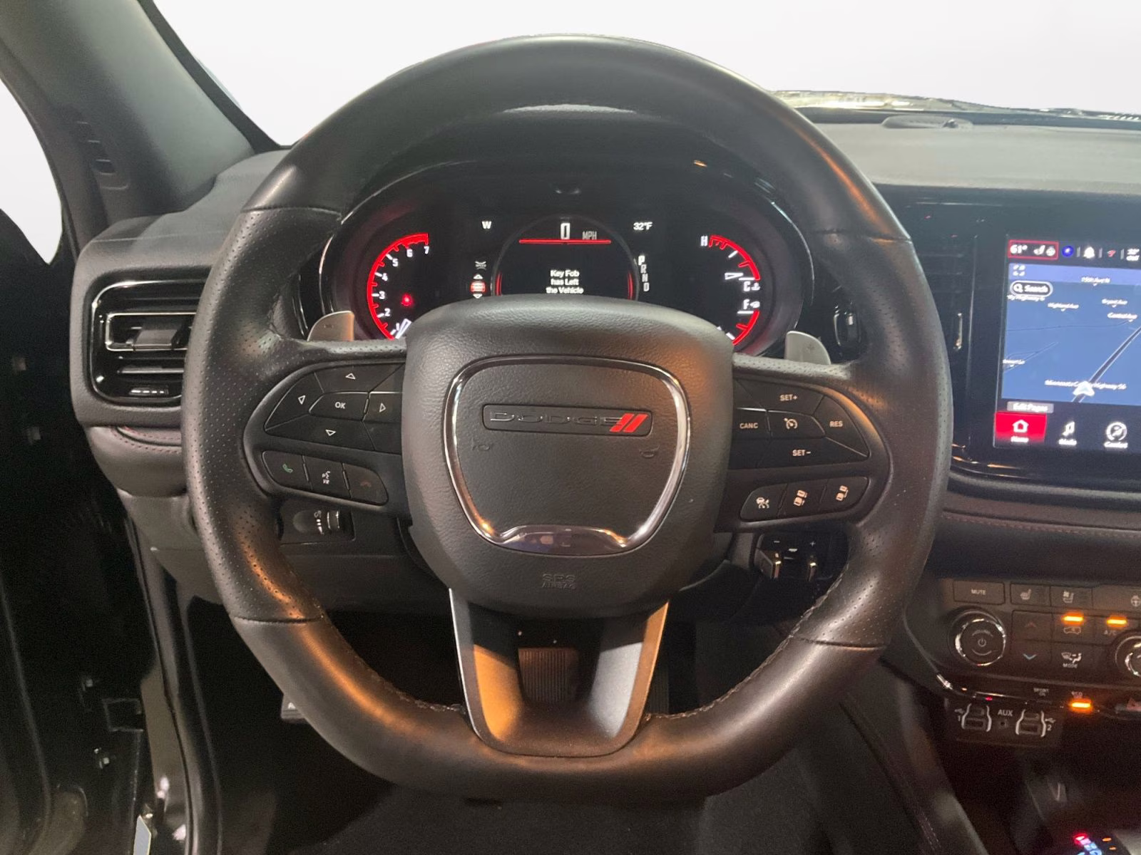 2025 DB Black Crystal Clearcoat Dodge Durango R/T Plus AWD SUV