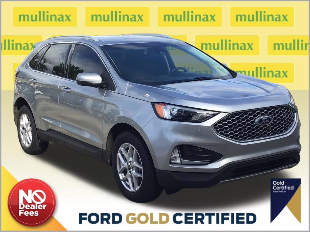 2024 Silver Metallic Ford Edge SEL AWD SUV