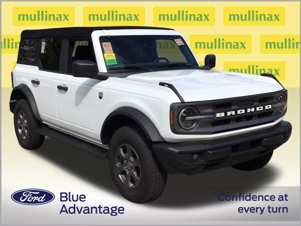 2024 Oxford White Ford Bronco Big Bend 4X4 SUV