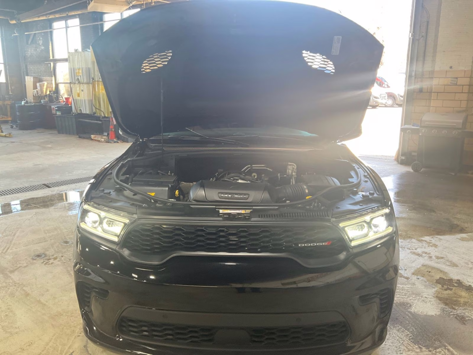 2025 DB Black Crystal Clearcoat Dodge Durango R/T Plus AWD SUV