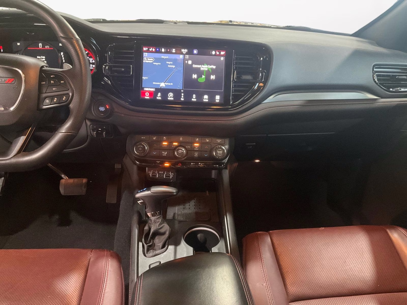 2025 DB Black Crystal Clearcoat Dodge Durango R/T Plus AWD SUV