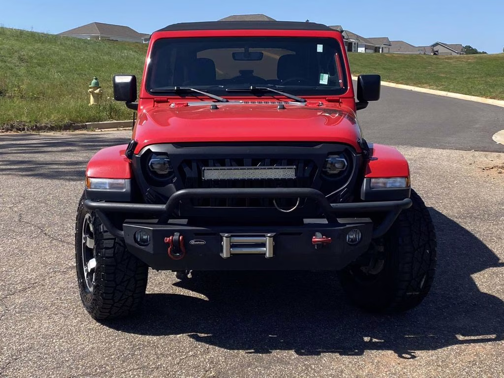 2021 Firecracker Red Clearcoat Jeep Wrangler Unlimited Sahara 4X4 SUV