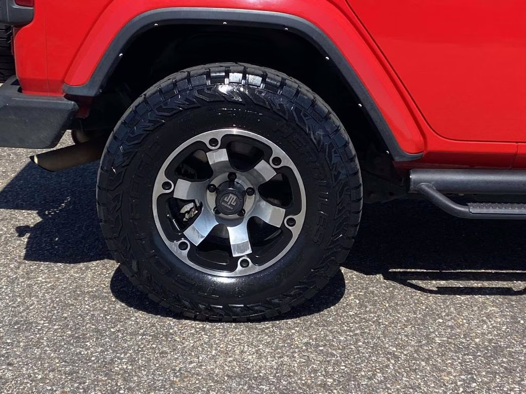 2021 Firecracker Red Clearcoat Jeep Wrangler Unlimited Sahara 4X4 SUV