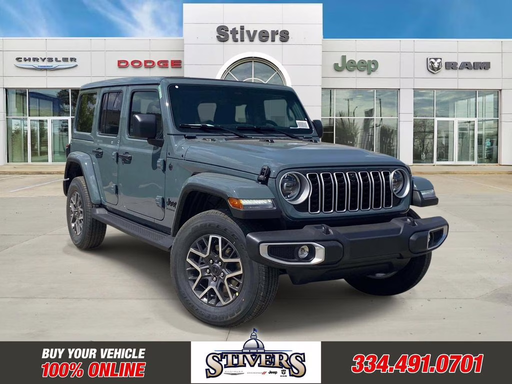 2026 Anvil Clear Coat Jeep Wrangler Sahara 4X4 SUV