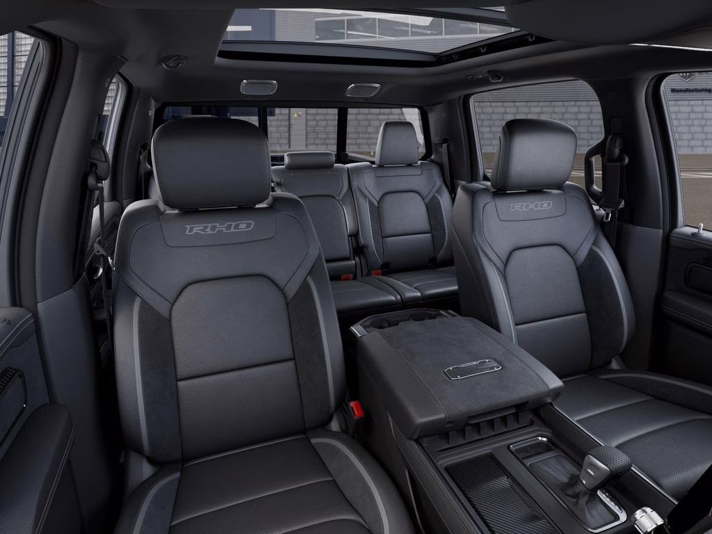 2026 Diamond Black Crystal Pearlcoat Ram 1500 RHO 4X4 Truck