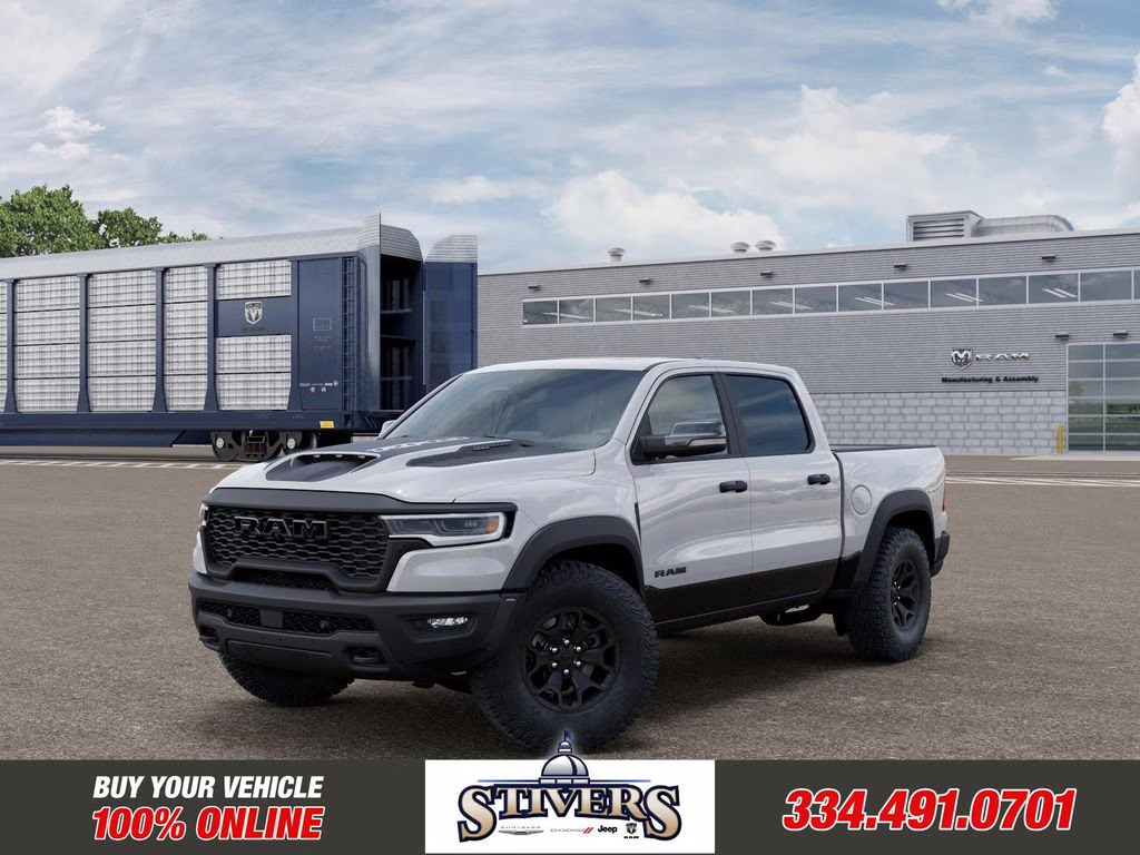 2026 Bright White Clearcoat Ram 1500 RHO 4X4 Truck