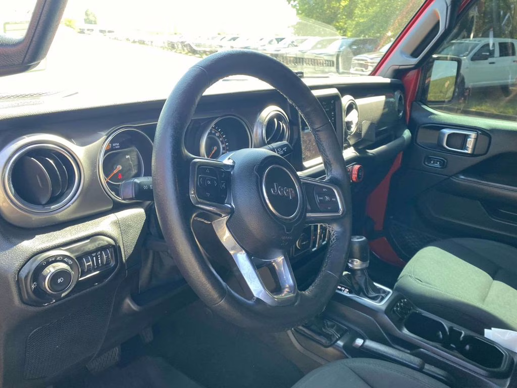 2021 Firecracker Red Clearcoat Jeep Wrangler Unlimited Sahara 4X4 SUV