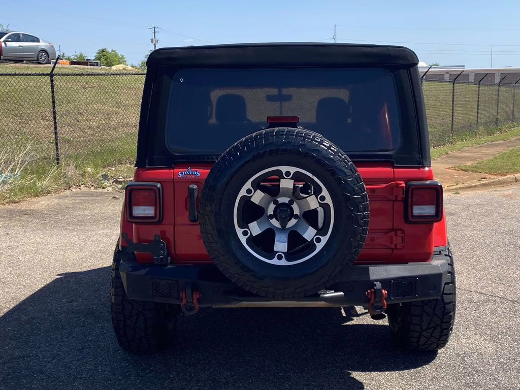 2021 Firecracker Red Clearcoat Jeep Wrangler Unlimited Sahara 4X4 SUV