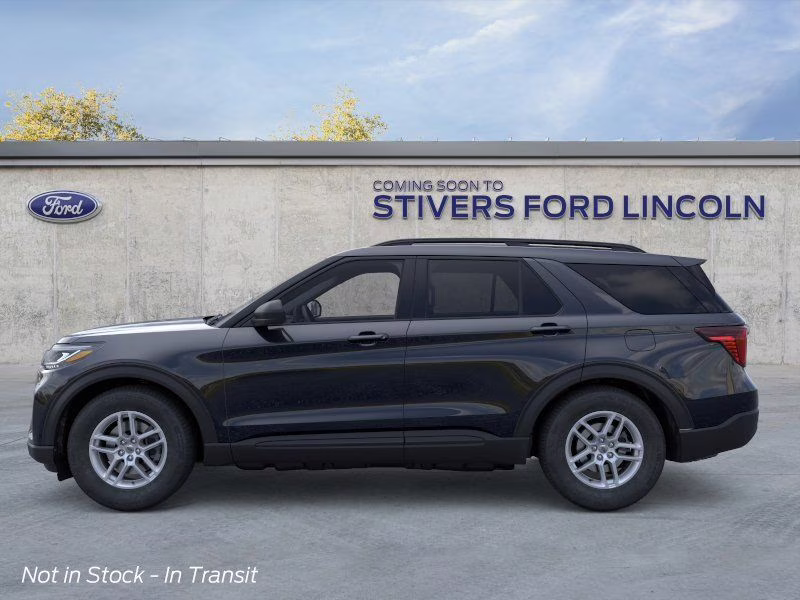 2026 Agate Black Metallic Ford Explorer Active RWD SUV