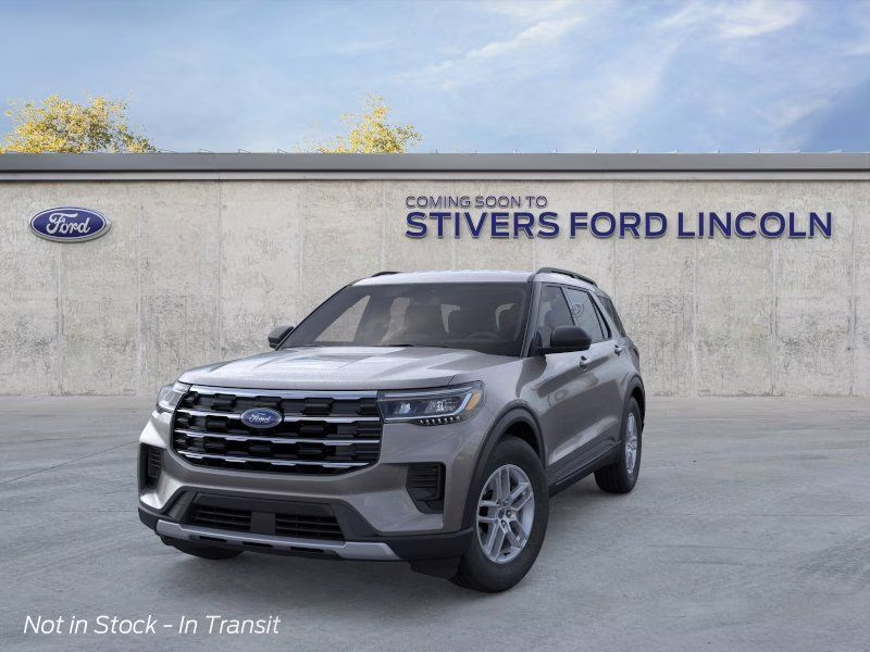 2026 Carbonized Gray Metallic Ford Explorer Active RWD SUV