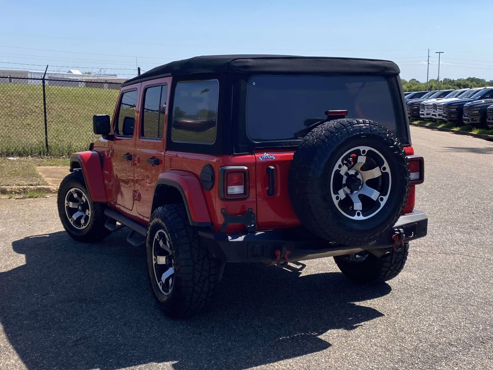 2021 Firecracker Red Clearcoat Jeep Wrangler Unlimited Sahara 4X4 SUV