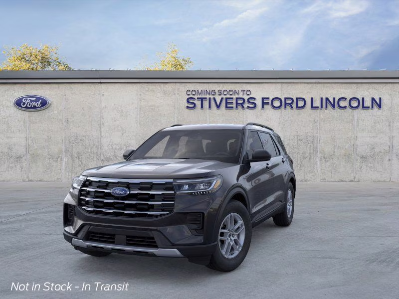 2026 Agate Black Metallic Ford Explorer Active RWD SUV
