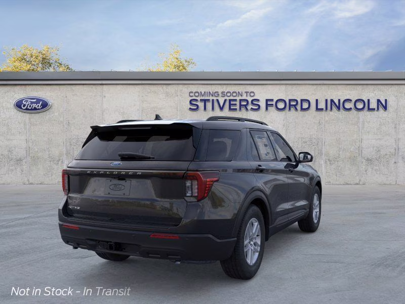 2026 Agate Black Metallic Ford Explorer Active RWD SUV