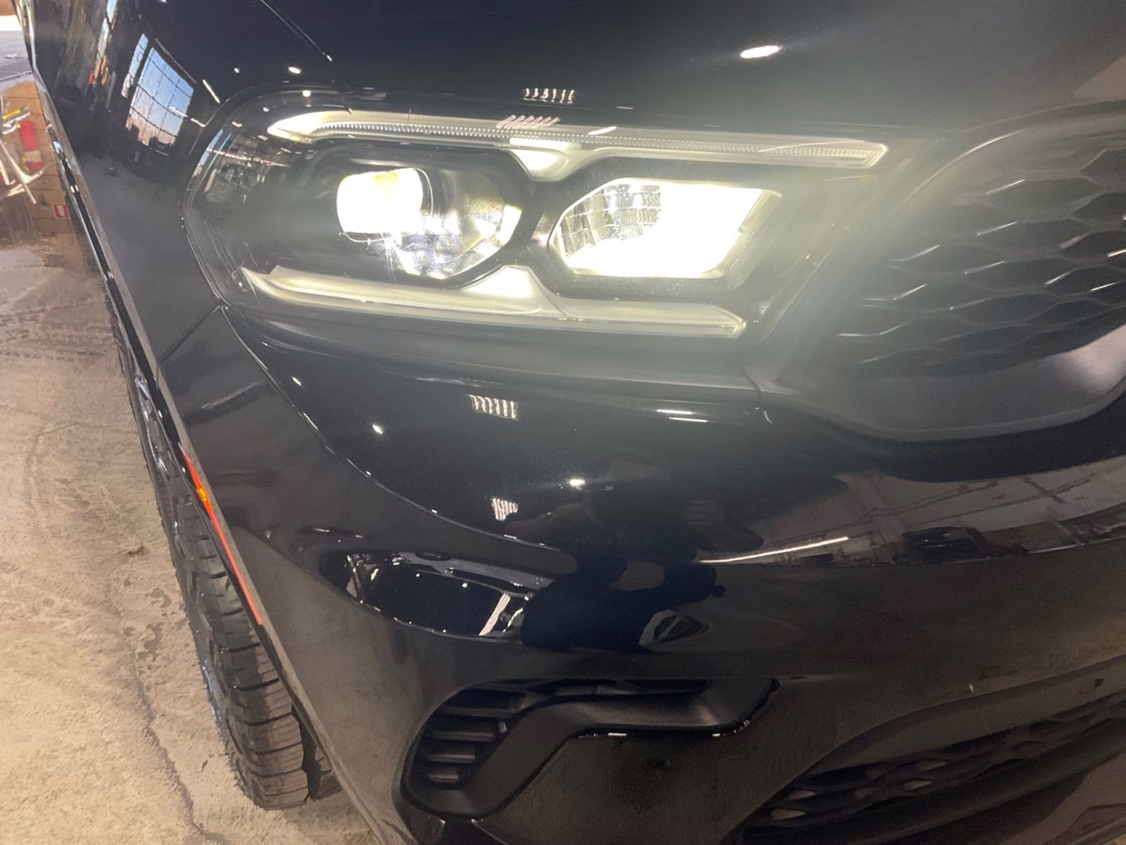 2025 DB Black Crystal Clearcoat Dodge Durango R/T Plus AWD SUV