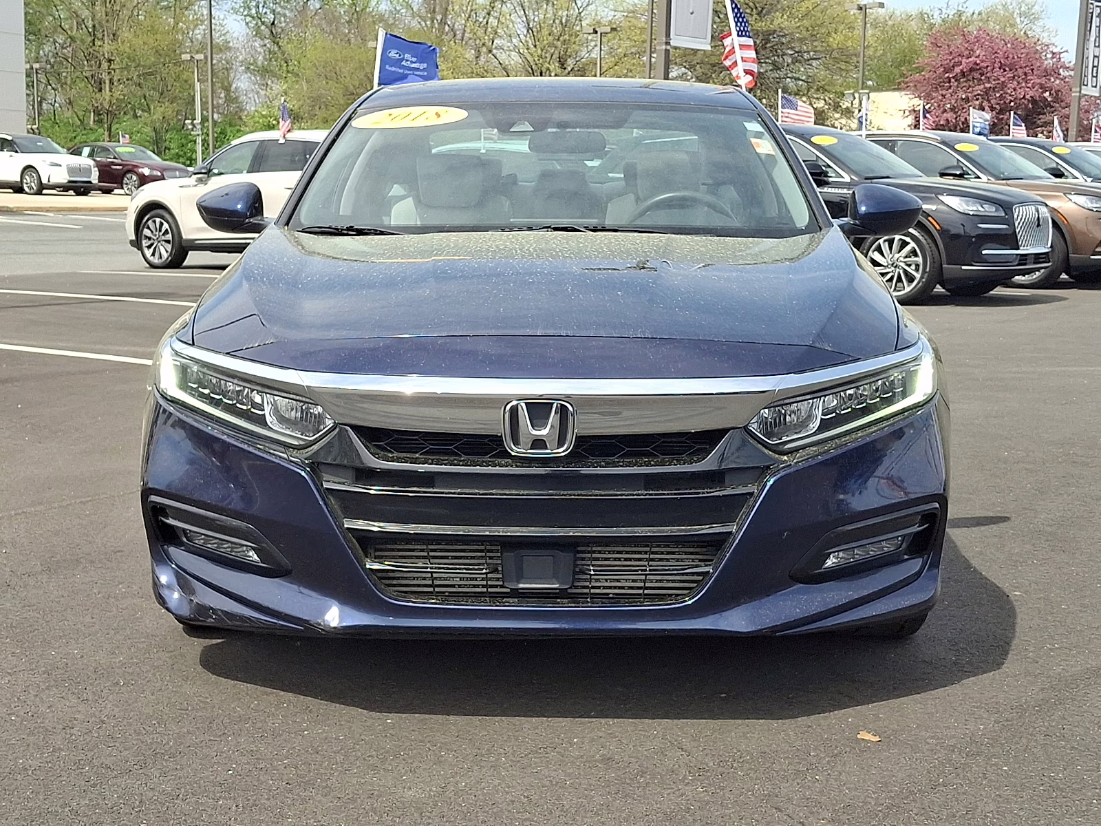 2018 Obsidian Blue Pearl - BV Honda Accord EX FWD