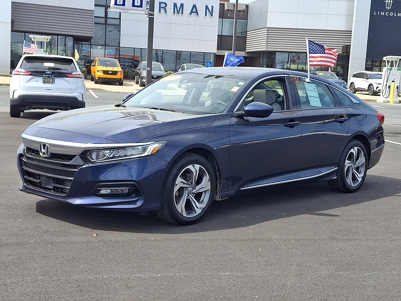 2018 Obsidian Blue Pearl - BV Honda Accord EX FWD