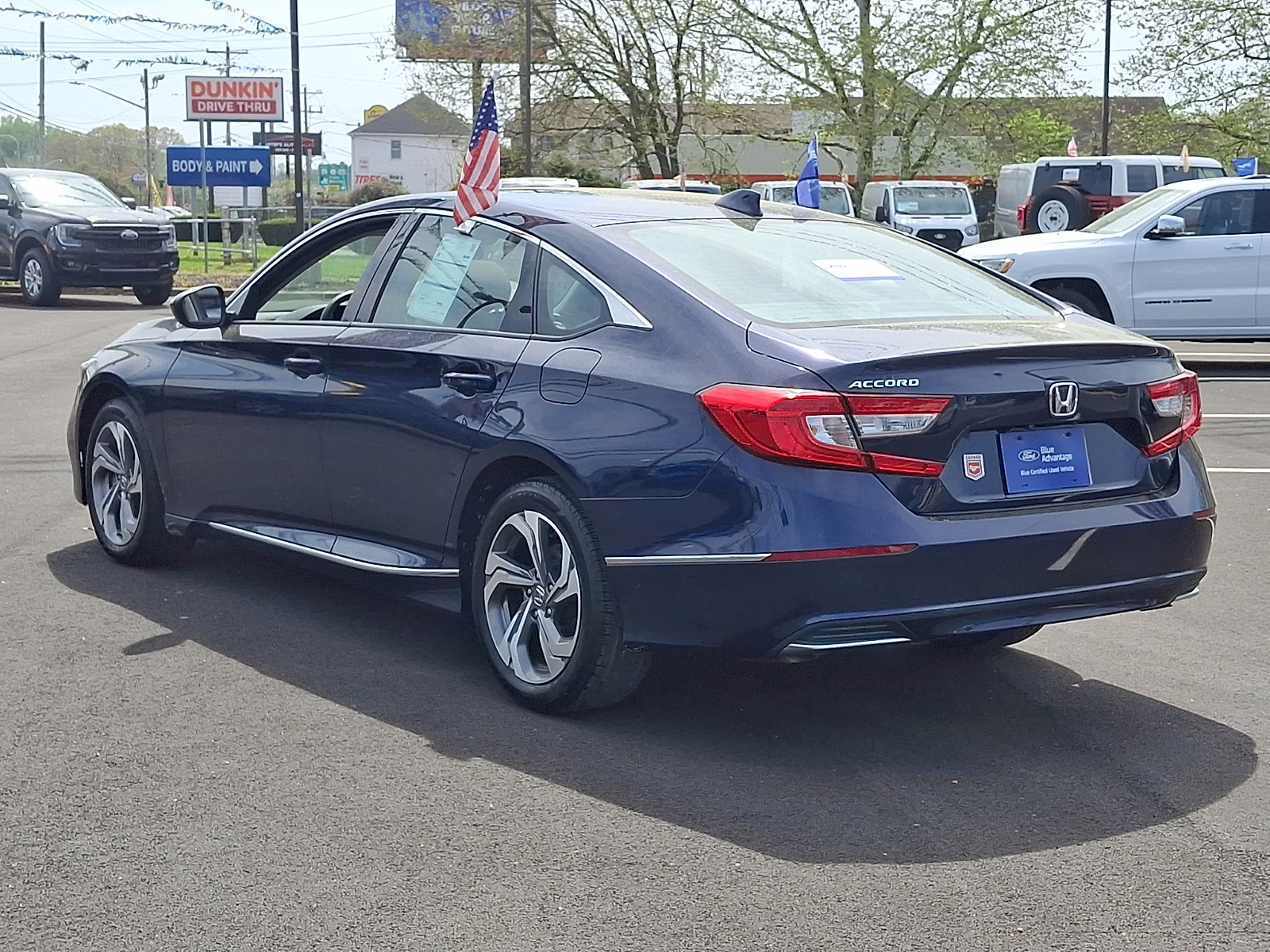 2018 Obsidian Blue Pearl - BV Honda Accord EX FWD