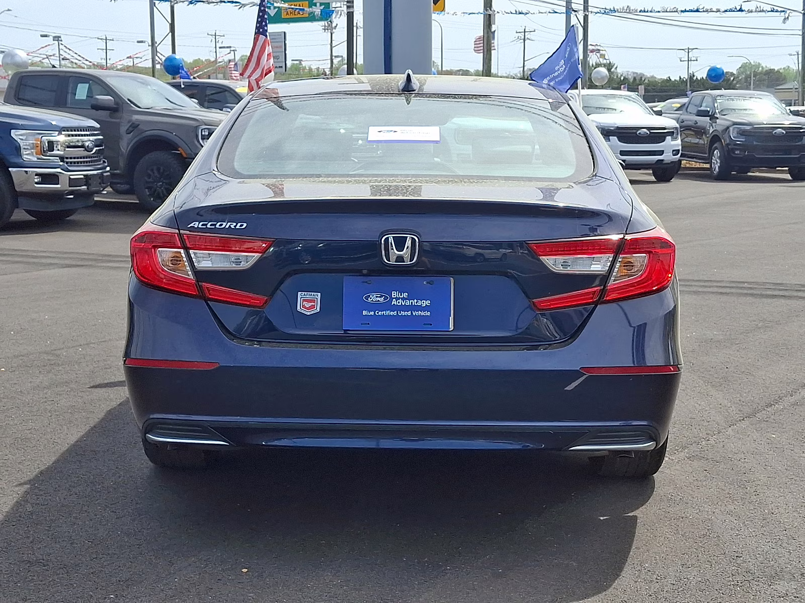 2018 Obsidian Blue Pearl - BV Honda Accord EX FWD