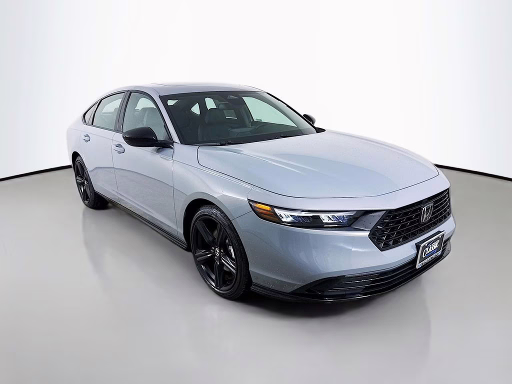 2026 Urban Gray Pearl Honda Accord Hybrid Sport-L FWD Sedan
