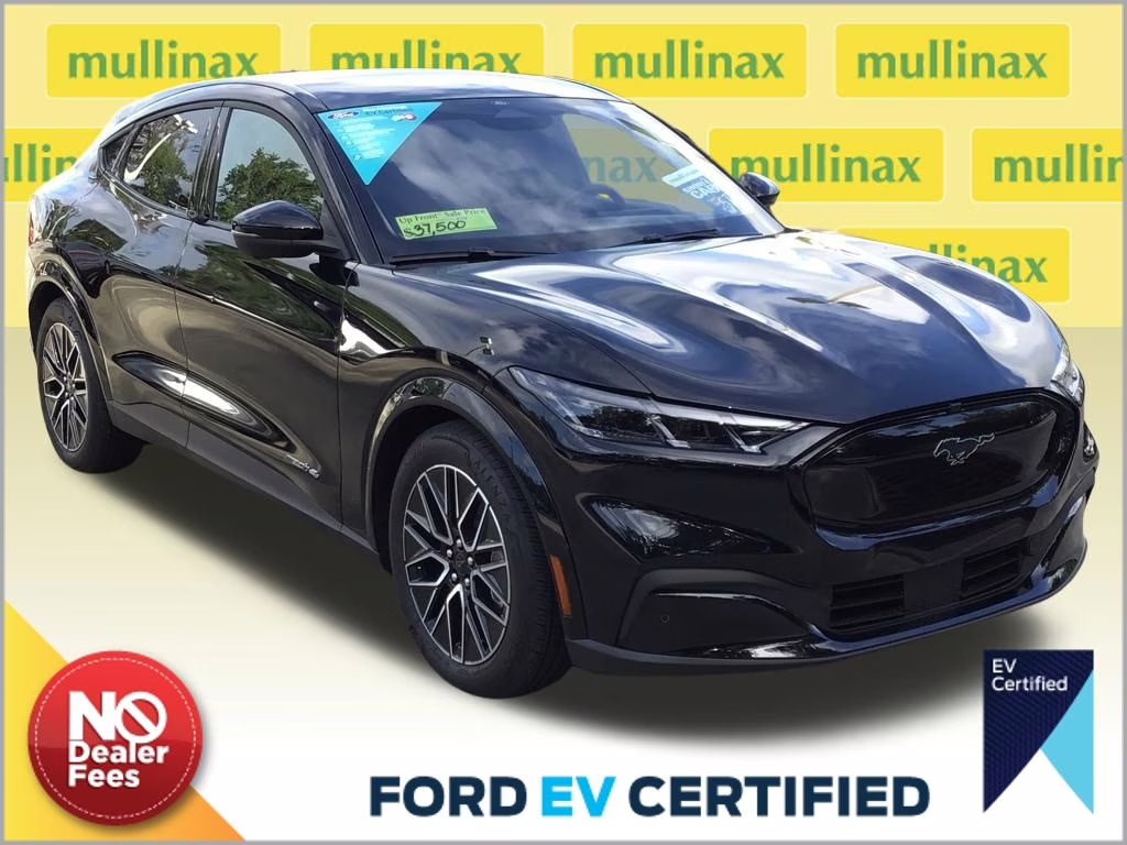 2025 Shadow Black Ford Mustang Mach-E Premium AWD SUV
