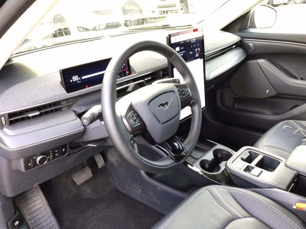 2025 Shadow Black Ford Mustang Mach-E Premium AWD SUV