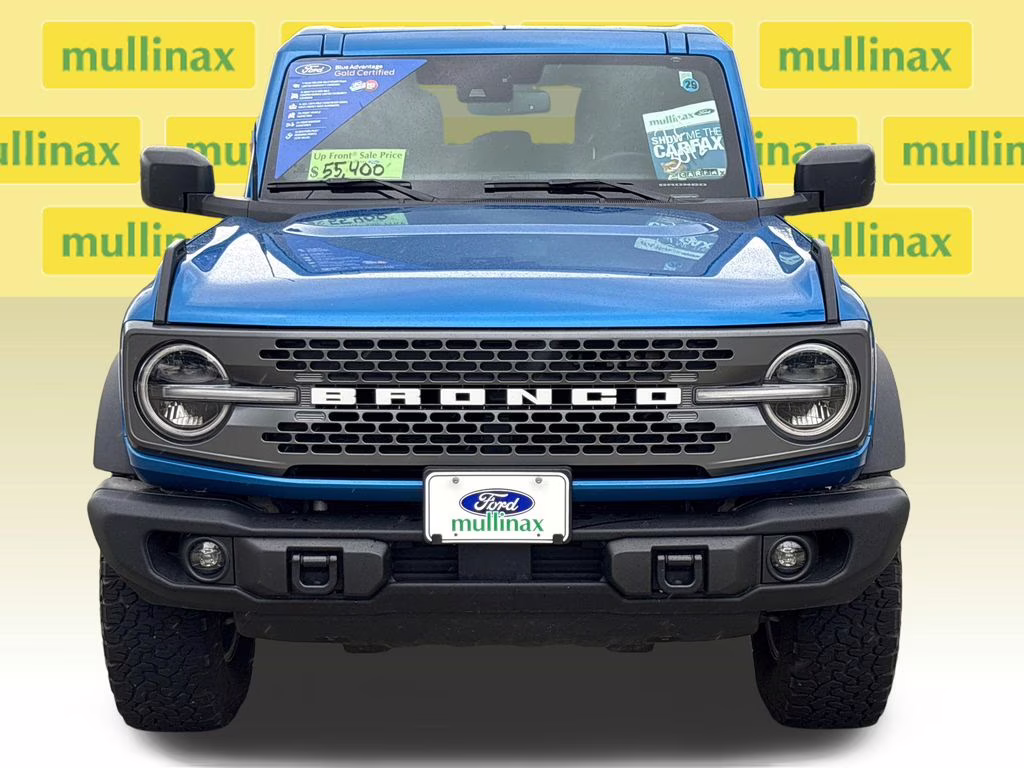 2025 Velocity Blue Metallic Ford Bronco Badlands 4X4 SUV