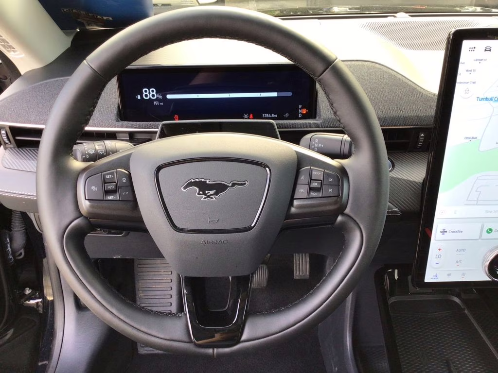 2025 Shadow Black Ford Mustang Mach-E Premium AWD SUV