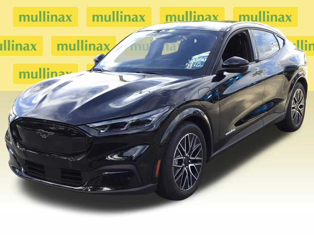 2025 Shadow Black Ford Mustang Mach-E Premium AWD SUV