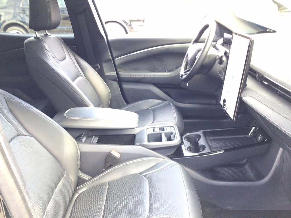 2025 Shadow Black Ford Mustang Mach-E Premium AWD SUV