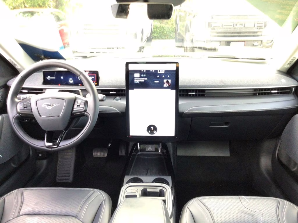 2025 Shadow Black Ford Mustang Mach-E Premium AWD SUV