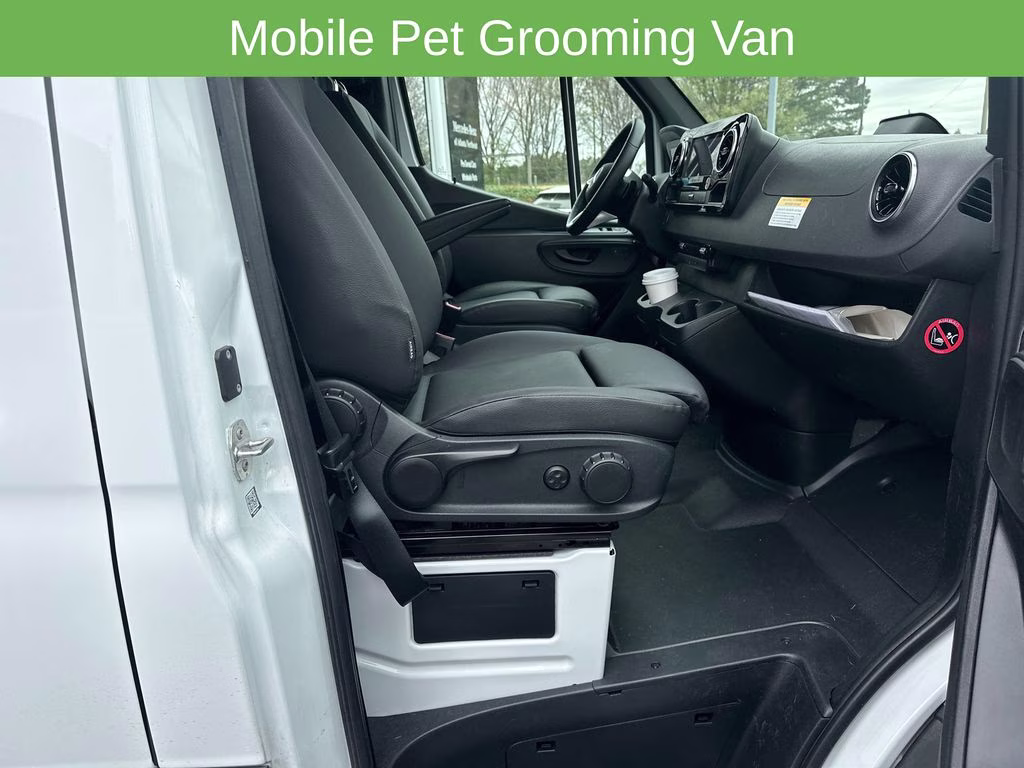 2025 White Mercedes-Benz Sprinter 2500 Cargo 144 WB RWD Van